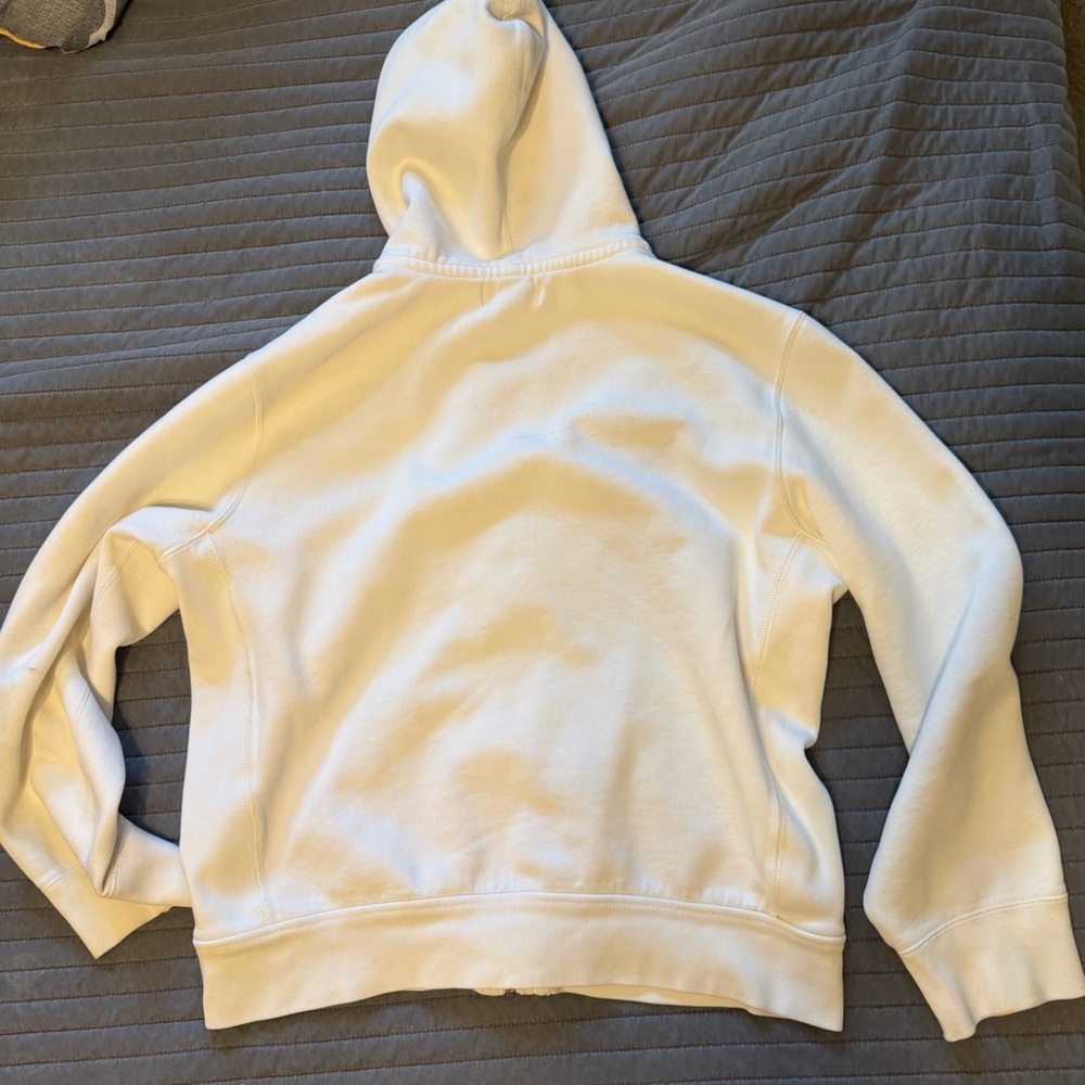 Ralph Lauren Men’s White Zip-Up Hoodie - Picture 2 of 3